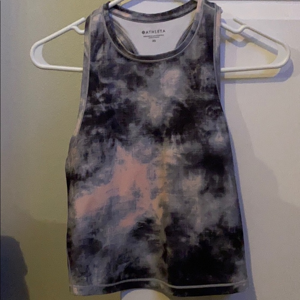 Ice  dye shanti crop tank xs with tags